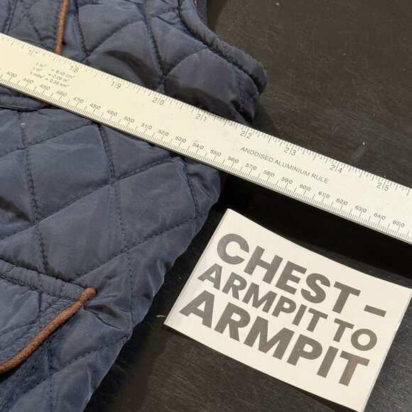 NWT Mountain Expeditions Quilted Navy Blue Royal Heritage Vest Mens Large - Picture 12 of 13